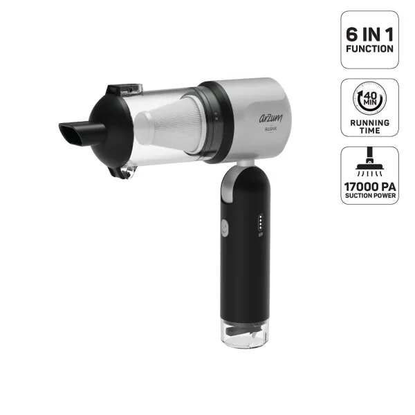 Arzum AR4500 Arzum Rushx 6-in-1 Araç İçi Süpürge 17000PA