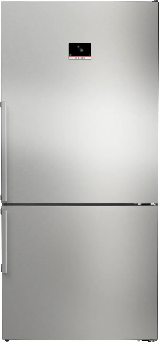 Bosch KGP86FIC0N Serie 8 Alttan Donduruculu Buzdolabı 186 x 86 cm Paslanmaz çelik