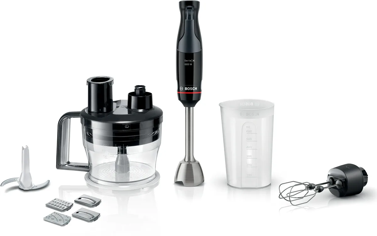 Bosch MSM4B674 Serie 4 El Blenderı ErgoMaster 1000 W Siyah, Antrasit
