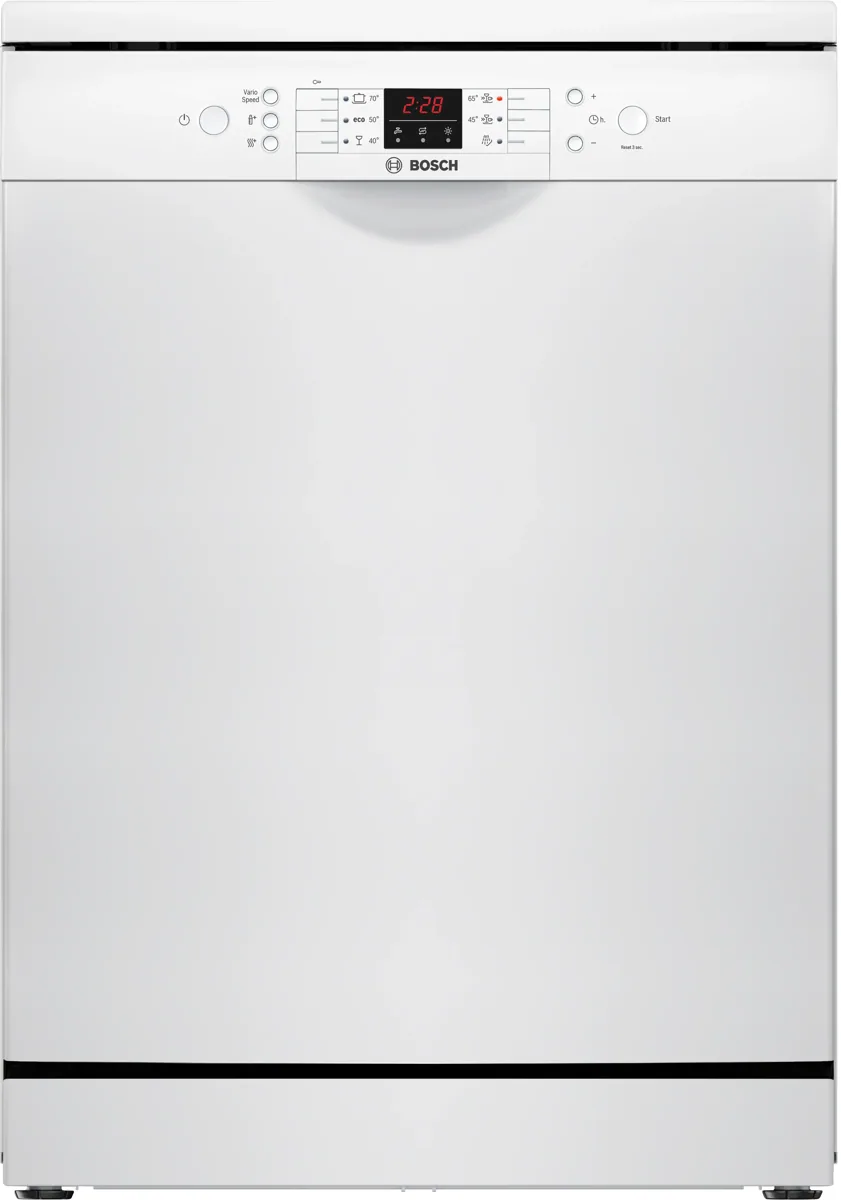 Bosch SMS26DW00T Serie 2 Solo Bulaşık Makinesi 60 cm Beyaz