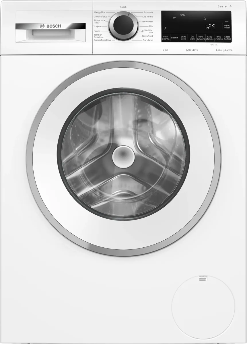 Bosch WGA242X3TR Serie 4 Çamaşır Makinesi 9 kg maks. 1200 dev./dak.
