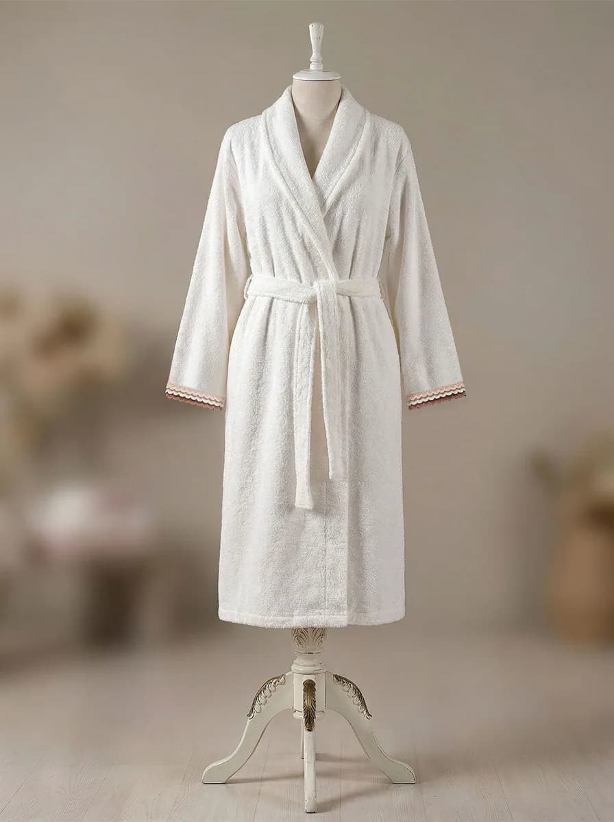 Doqu Home Boho Chic Spring Bornoz Esella S/M - 120 cm - Dantelli