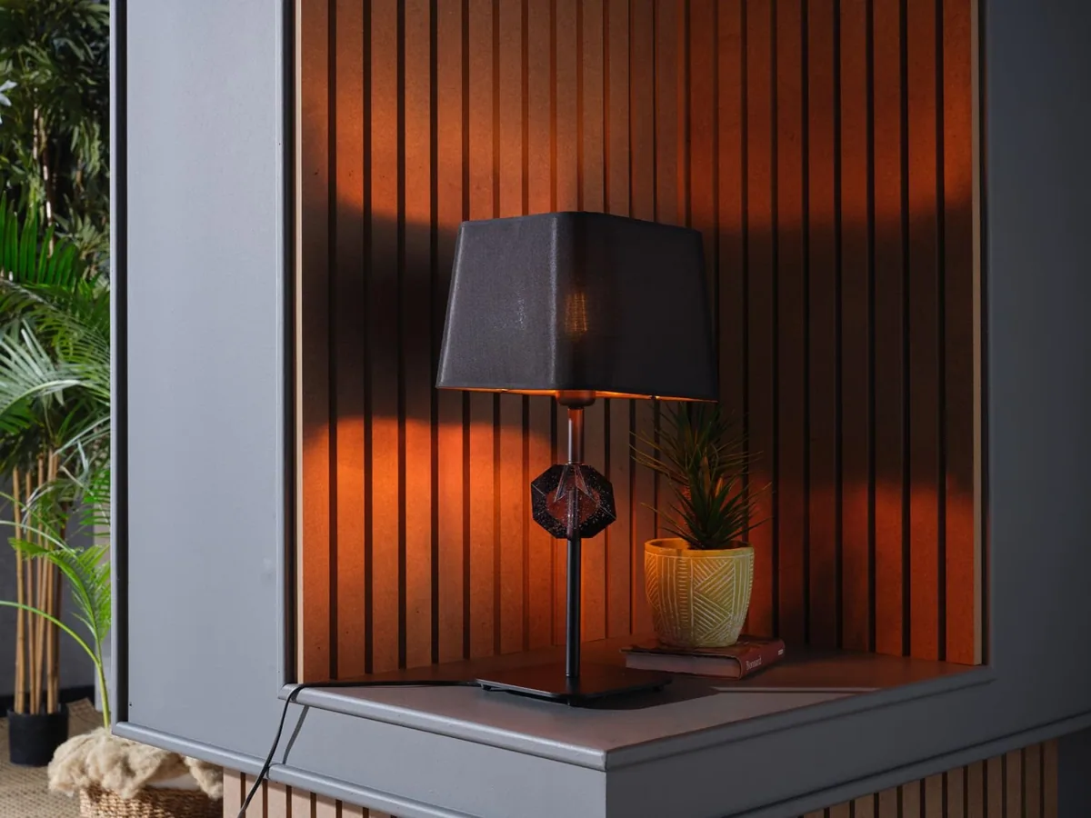Doqu Home Rante Abajur Siyah