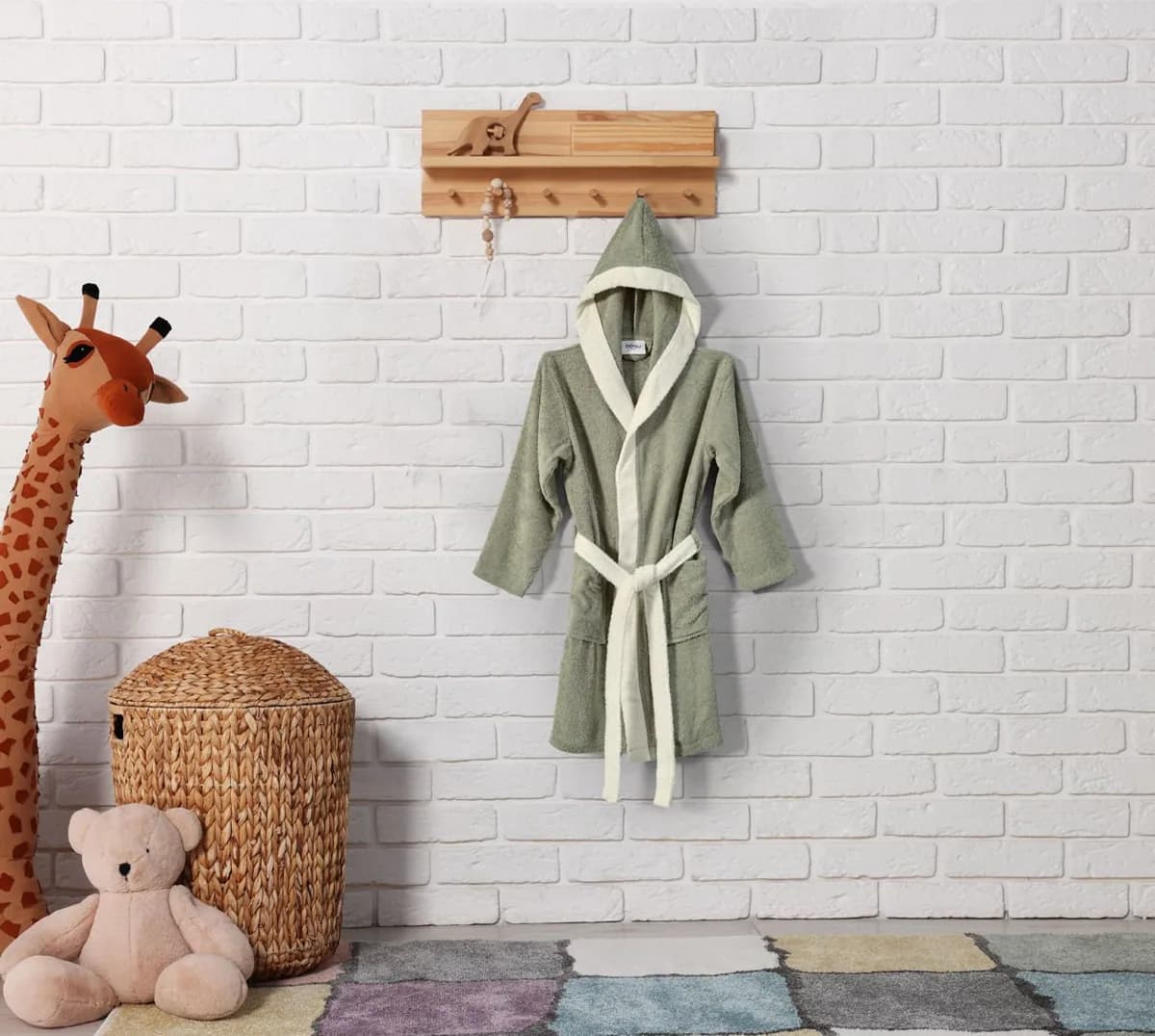 Doqu Home Teenage Bornoz