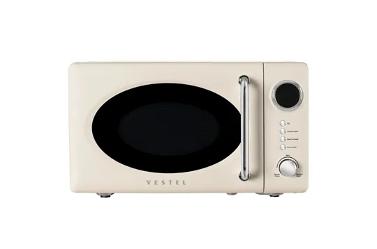 Vestel MD 20 YD Retro Bej Mikrodalga Fırın